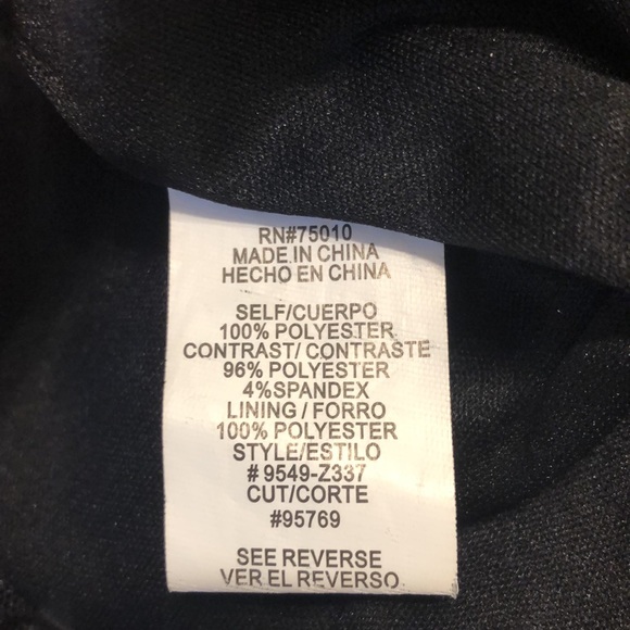 Black One Shoulder Cocktail Dress with Sequins from Nordstroms - Picture 5 of 5